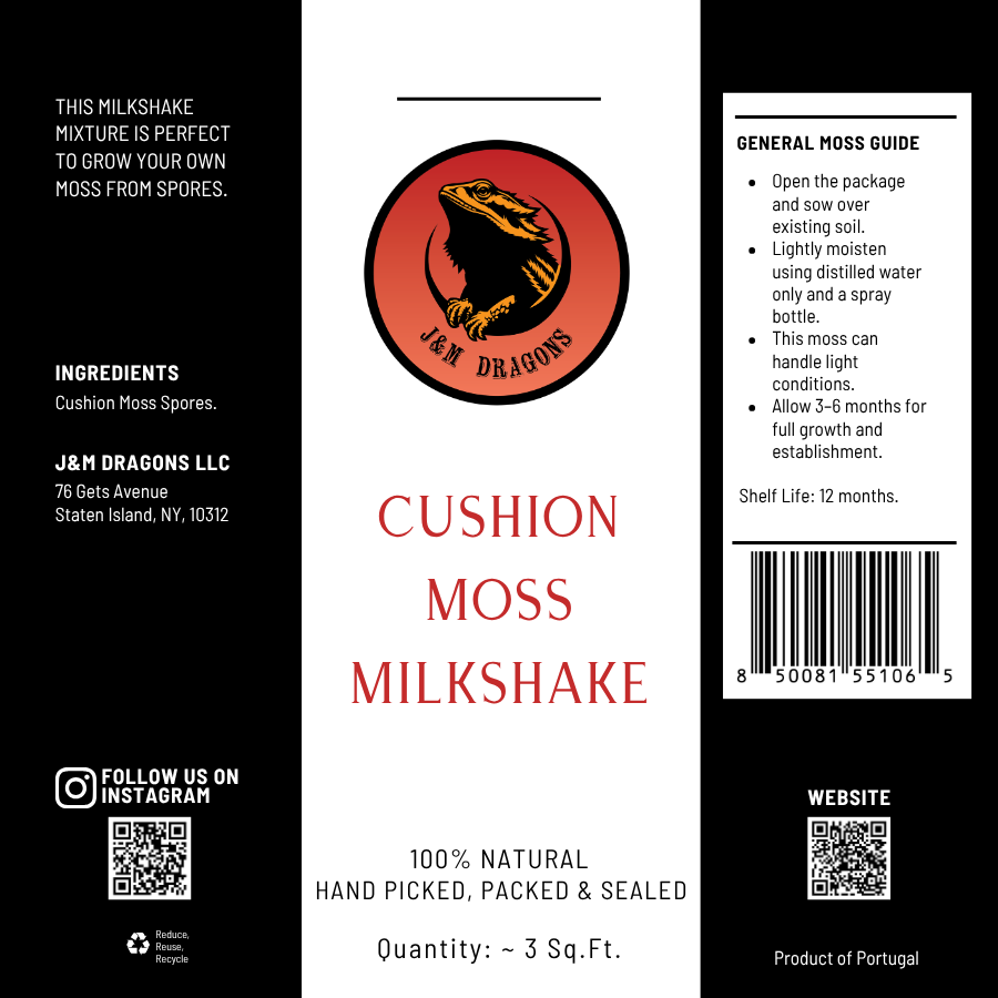 Cushion Moss Milkshake