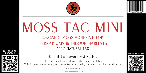 Moss Tac | Organic Moss Adhesive for Terrariums & Indoor Habitats