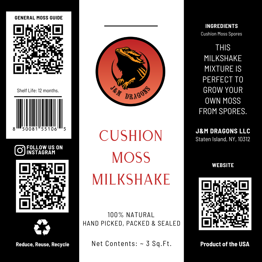 Cushion Moss Milkshake